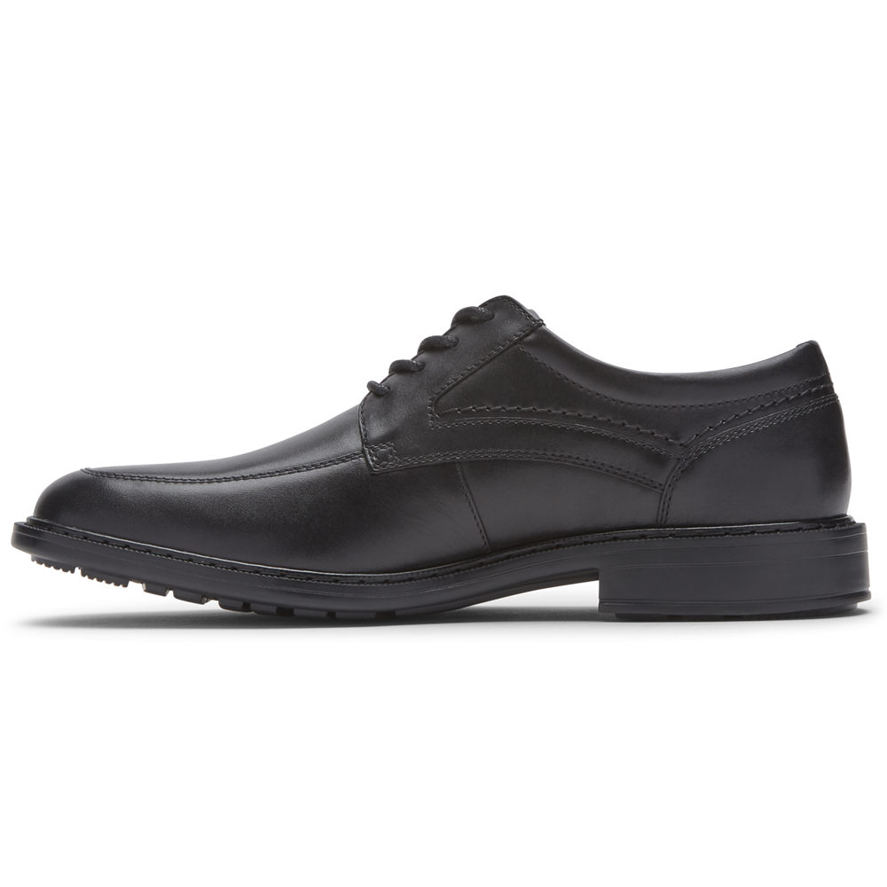 Rockport Singapore Mens Oxfords - Parsons Apron Toe Black - HT6130847